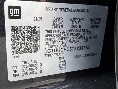 2026 GMC Sierra 1500 Elevation