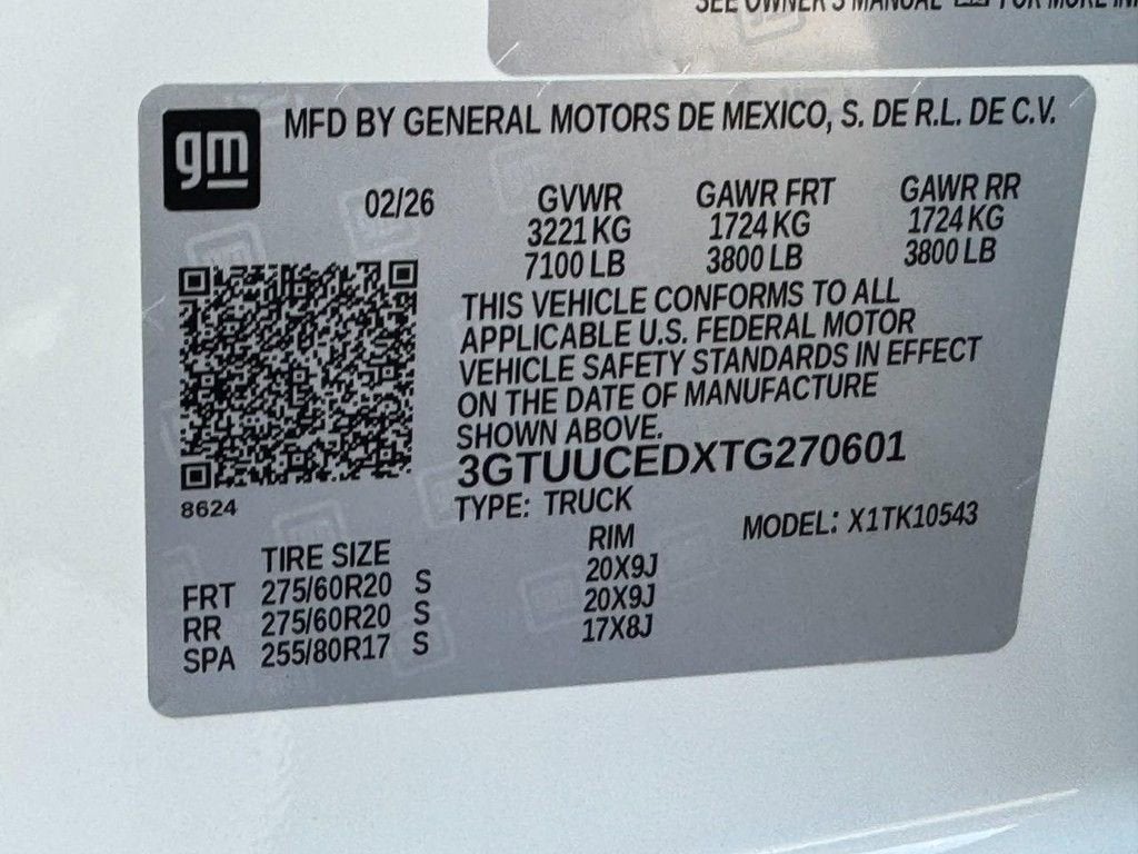 2026 GMC Sierra 1500 Elevation