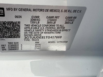 2026 GMC Sierra 1500 SLT