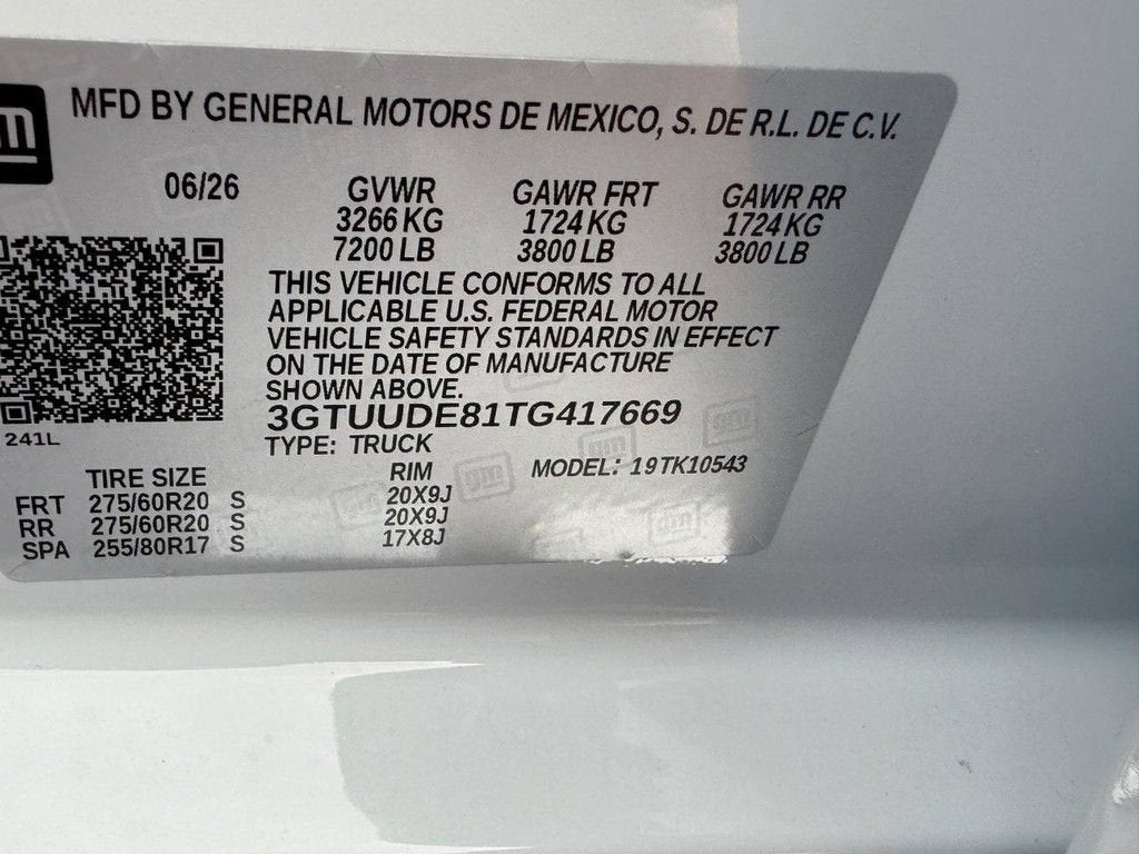 2026 GMC Sierra 1500 SLT