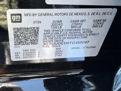 2026 GMC Sierra 1500 SLT
