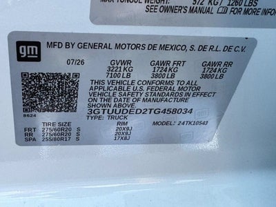 2026 GMC Sierra 1500 SLT
