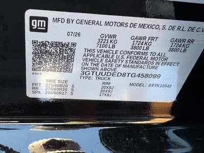 2026 GMC Sierra 1500 SLT