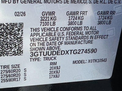 2026 GMC Sierra 1500 SLT