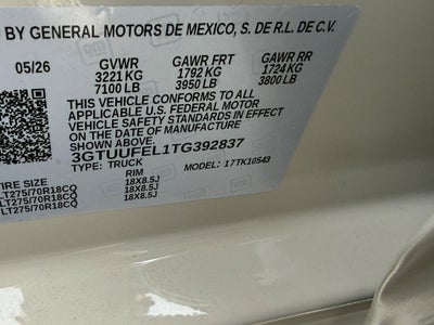 2026 GMC Sierra 1500 AT4X