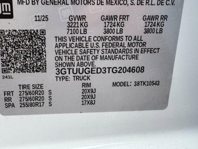 2026 GMC Sierra 1500 Denali