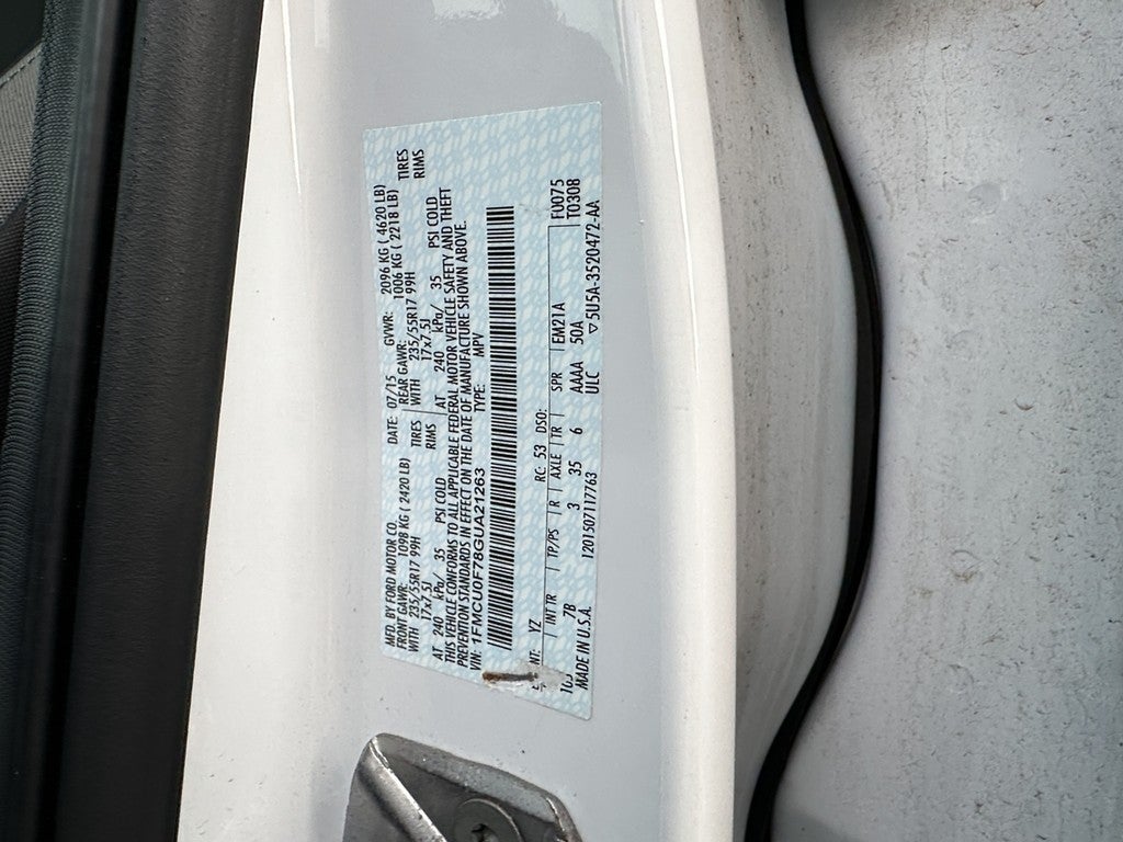 2016 Ford Escape FWD 4dr S