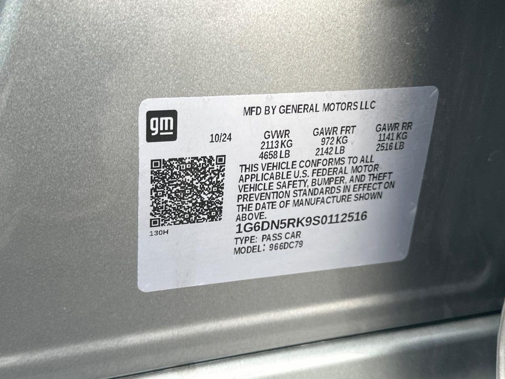 2025 Cadillac CT5 4dr Sdn Premium Luxury