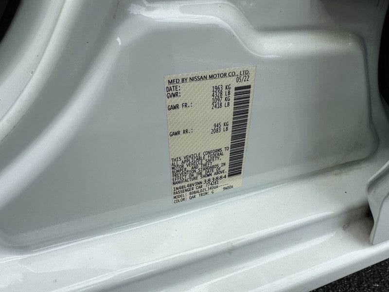 2022 Nissan Altima 2.5 S Sedan