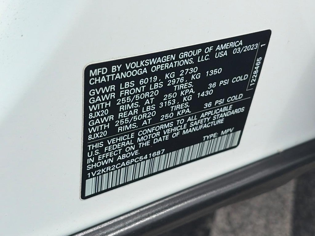 2023 Volkswagen Atlas 3.6L V6 SE w/Technology 4MOTION