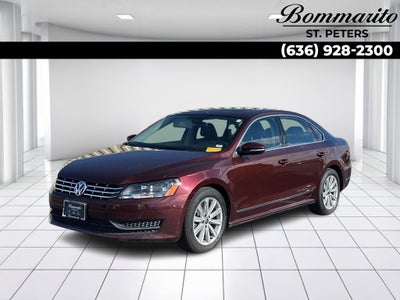 2012 Volkswagen Passat 4dr Sdn 2.5L Auto SEL PZEV