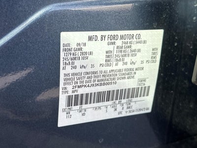 2019 Ford Edge SEL AWD