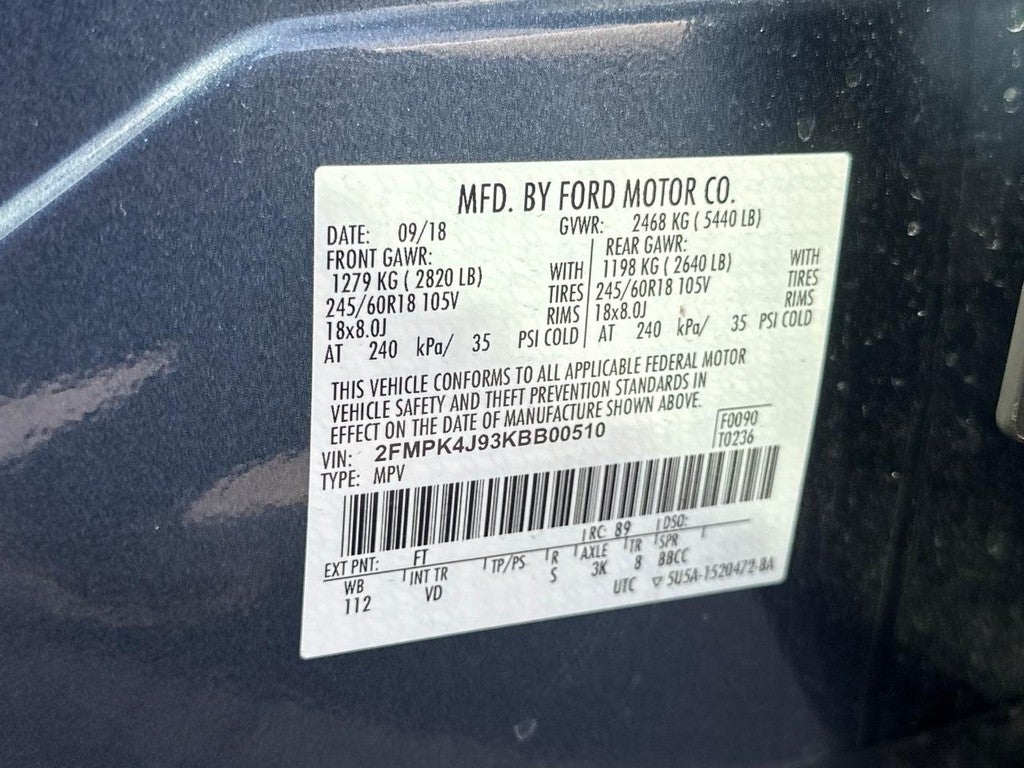 2019 Ford Edge SEL AWD