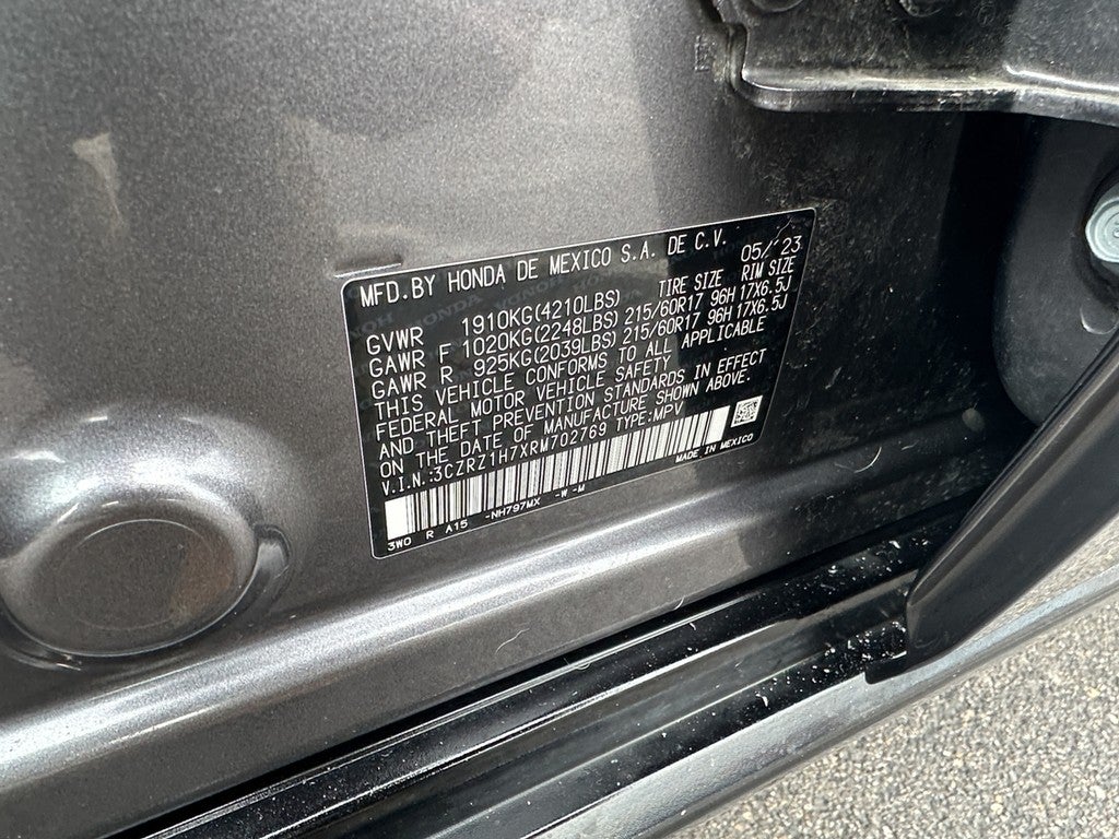 2024 Honda HR-V EX-L 2WD CVT