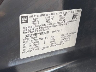2015 GMC Sierra 1500 4WD Crew Cab 143.5" Denali