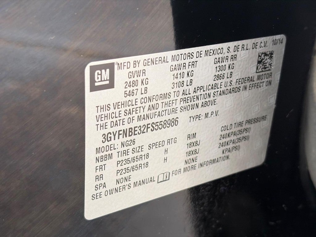 2015 Cadillac SRX FWD 4dr Luxury Collection