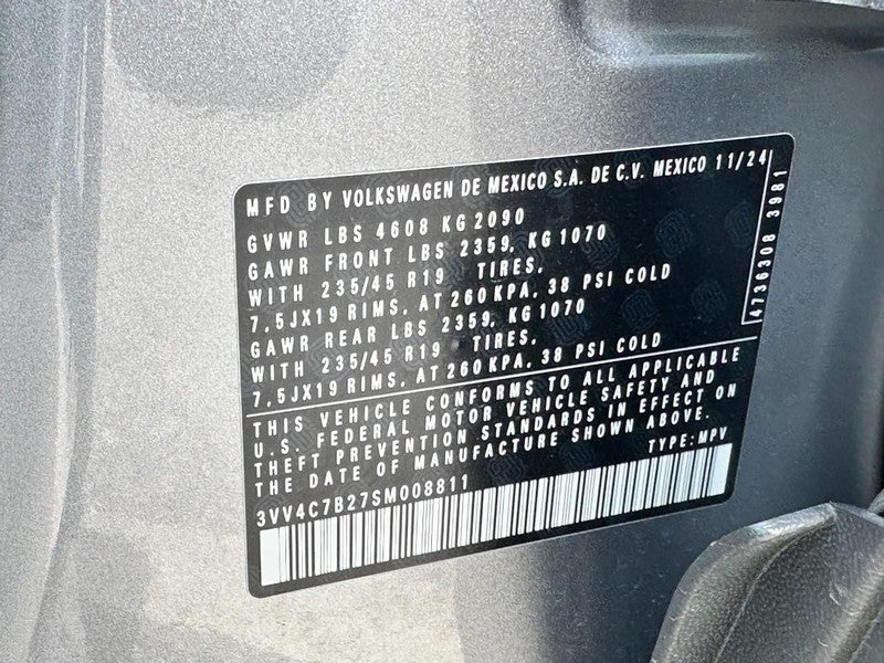 2025 Volkswagen Taos SEL 4MOTION