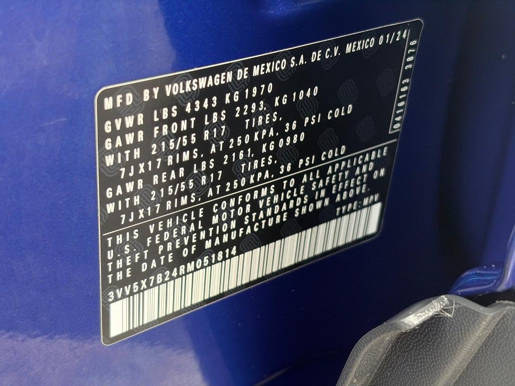 2024 Volkswagen Taos S FWD