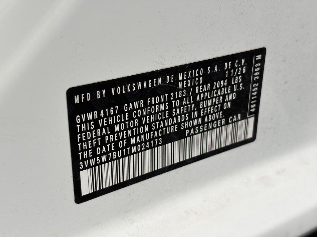2026 Volkswagen Jetta S Auto