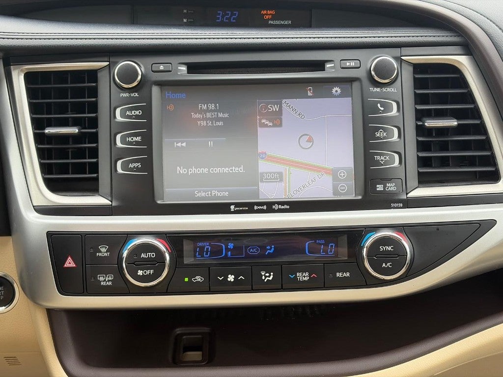 2016 Toyota Highlander AWD 4dr V6 XLE (Natl)