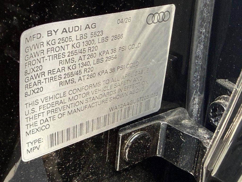 2026 Audi Q5 Premium Plus