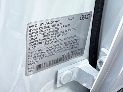 2026 Audi Q5 Premium Plus