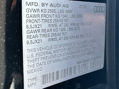 2026 Audi SQ5 Prestige