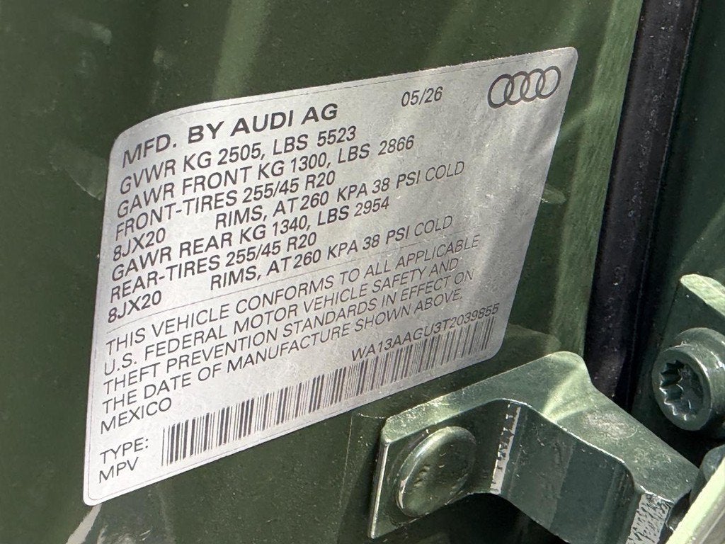 2026 Audi Q5 Prestige