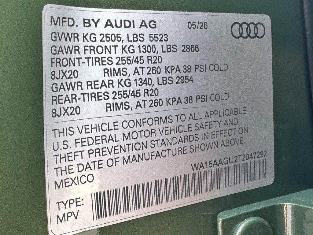 2026 Audi Q5 Premium Plus