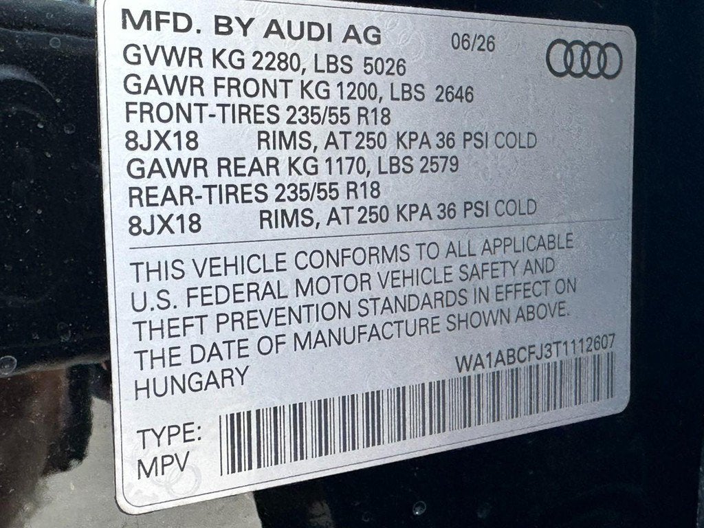 2026 Audi Q3 S line