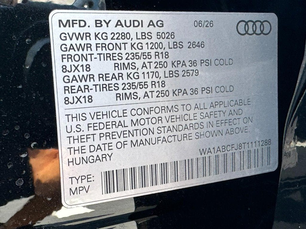 2026 Audi Q3 S line