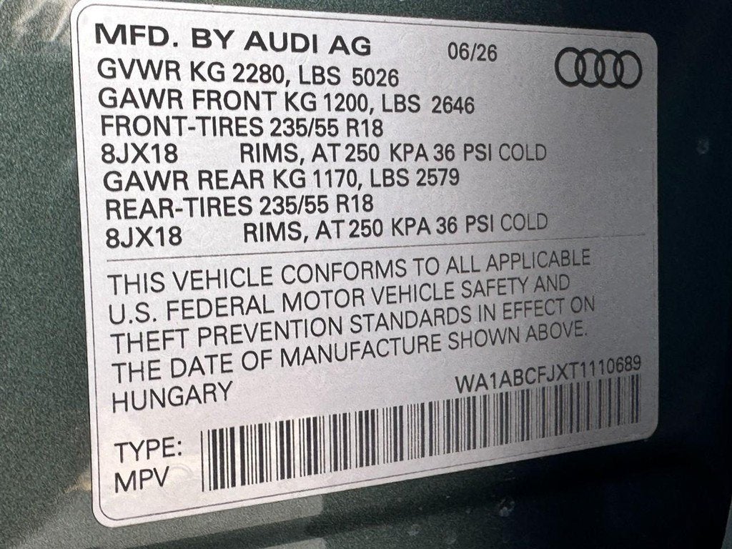 2026 Audi Q3 S line