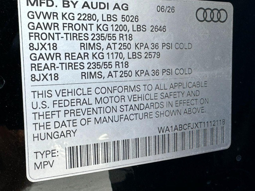 2026 Audi Q3 S line