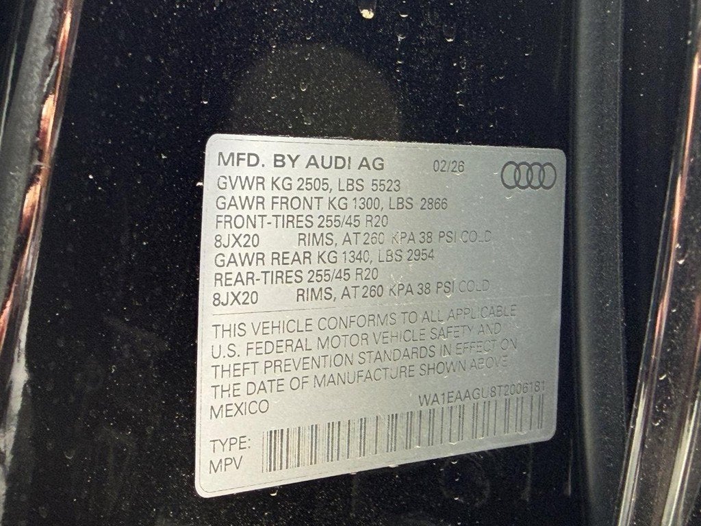 2026 Audi Q5 Sportback Premium Plus