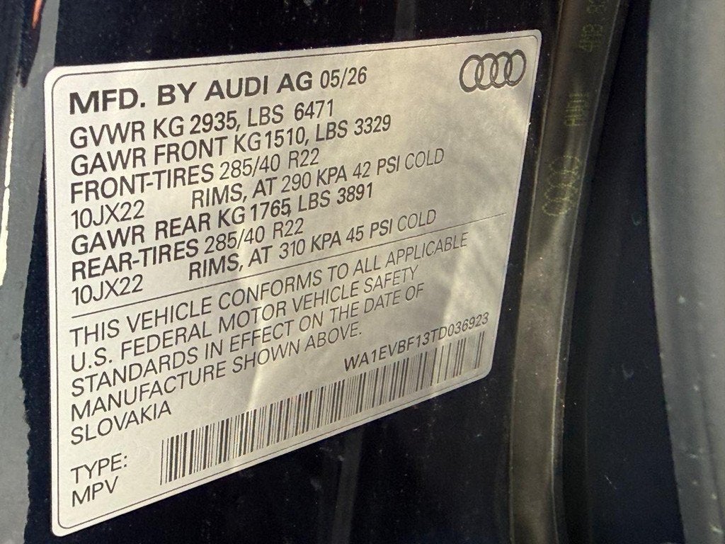 2026 Audi Q8 Premium Plus