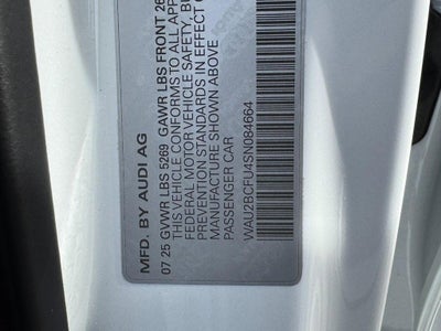 2025 Audi A5 Premium Plus