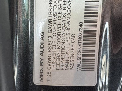 2026 Audi A6 Sedan Premium Plus