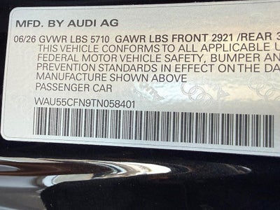 2026 Audi A6 Sedan Premium Plus