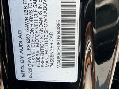 2026 Audi A5 Premium Plus