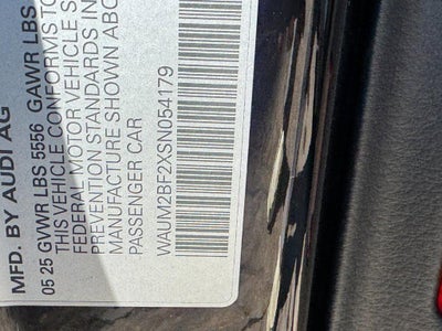 2025 Audi A6 Sedan Prestige