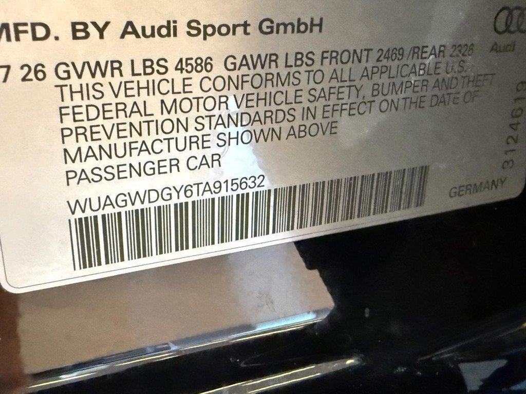 2026 Audi RS 3 quattro *Ltd Avail*
