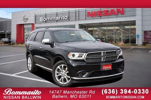 2016 Dodge Durango Citadel AWD Rear Entertainment