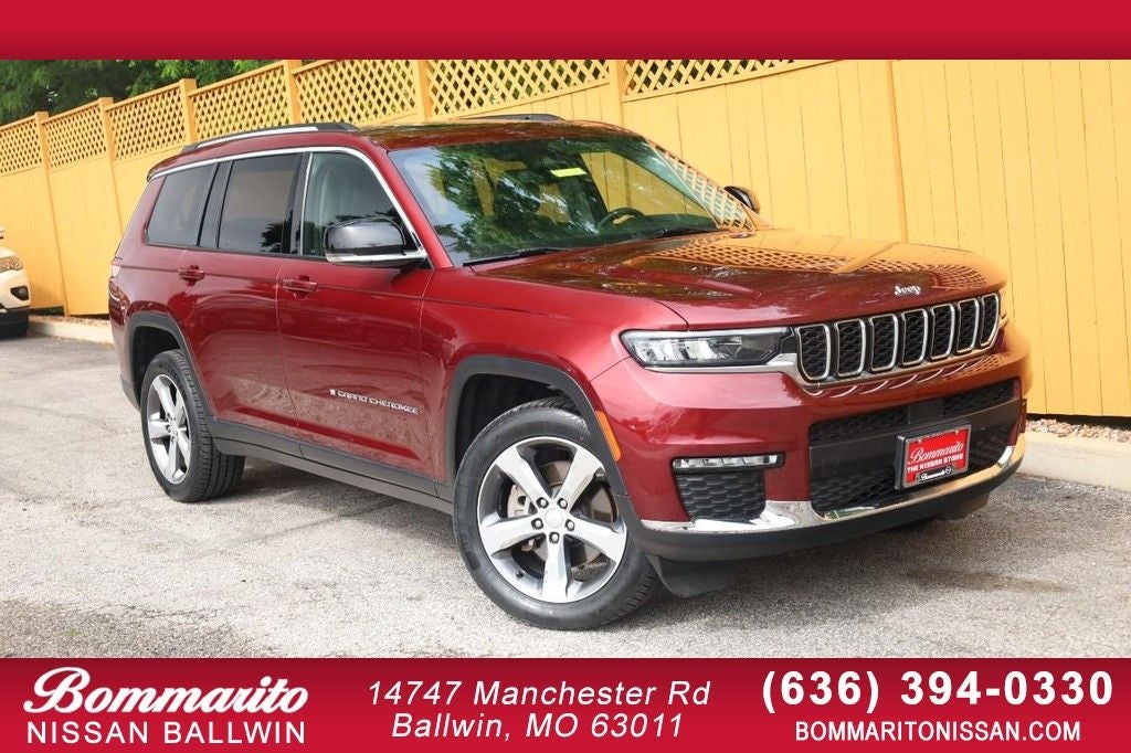 2022 Jeep Grand Cherokee L Limited 4WD w/ Panoramic Moonroof [MotorTrend Certified]