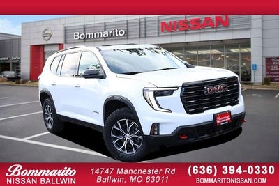 2025 GMC Acadia AT4 AWD w/ Panoramic Moonroof [MotorTrend Certified]