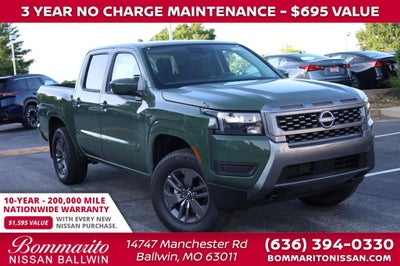 2026 Nissan Frontier Crew Cab SV
