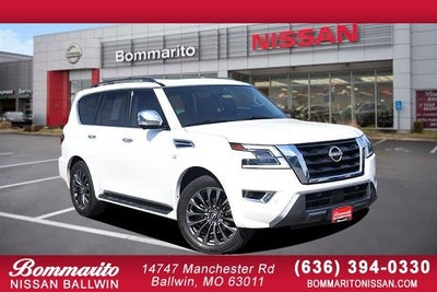 2021 Nissan Armada Platinum 4WD w/ Rear Entertainment [MotorTrend Certified]