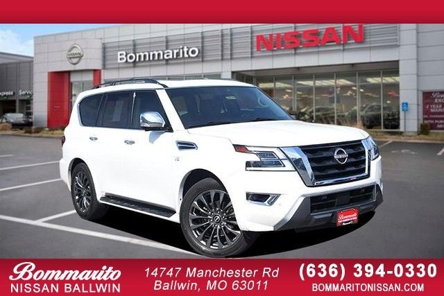 2021 Nissan Armada Platinum 4WD w/ Rear Entertainment [MotorTrend Certified]