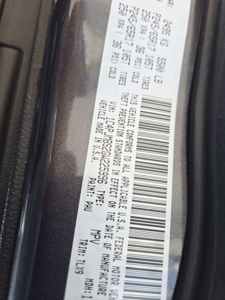 2016 Jeep Cherokee Trailhawk