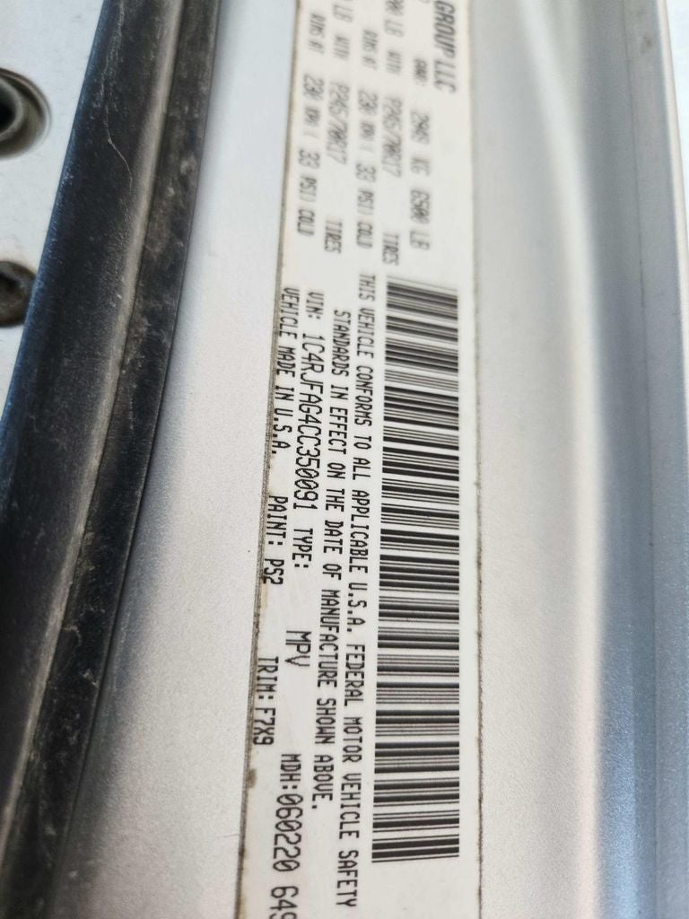 2012 Jeep Grand Cherokee Laredo