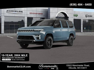 2027 Jeep Grand Wagoneer Summit Obsidian